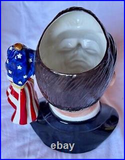 RARE Ronald Regan SIGNED Royal Doulton Presidential Toby Jug Limited Edition Mug