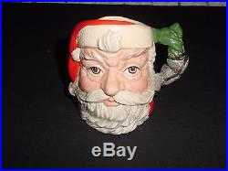 RARE Royal Doulton Character Jug Santa Claus BELL HANDLE Toby Mug 1 of 1000