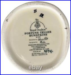RARE Royal Doulton Fortune Teller Bunnykins D7157 Toby Jug LIMITED EDN Box+ Cert