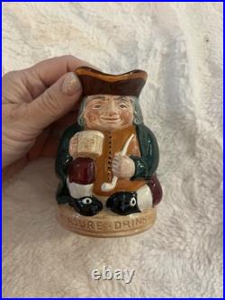 RARE - Royal Doulton, Honest Measure Toby Mug Character jug Made In England