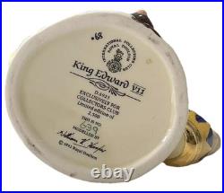 RARE Royal Doulton King Edward VII D6923 Character Jug RDICC LIMITED EDITION