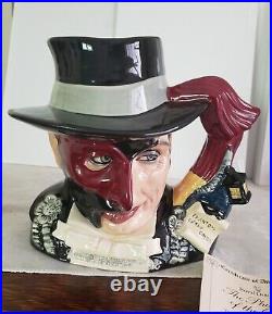 RARE Royal Doulton Phantom of the Opera Jug LIMITED EDITION Large Authentic COA