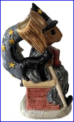 RARE Royal Doulton Witching-Time Bunnykins Toby Jug D7166 LIMITED EDN Box+ COA