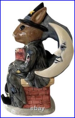 RARE Royal Doulton Witching-Time Bunnykins Toby Jug D7166 LIMITED EDN Box+ COA