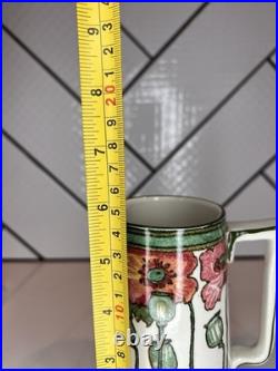 RARE Vintage Royal Doulton Poppy Pottery Art Nouveau Style Creamer Pitcher