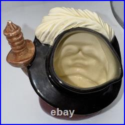 RARE Year Royal Doulton Toby Character Jug Mug Porthos 4 D6440 1953