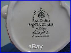 Royal Doulton 1987 Large Santa Toby Jug With Candy Cane Handle D6793