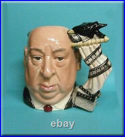 ROYAL DOULTON Alfred Hitchcock D6987 Large Character Jug Entertainers Series