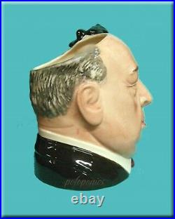 ROYAL DOULTON Alfred Hitchcock D6987 Large Character Jug Entertainers Series