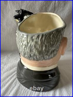 ROYAL DOULTON Alfred Hitchcock D6987 Large Character Jug Entertainers Series
