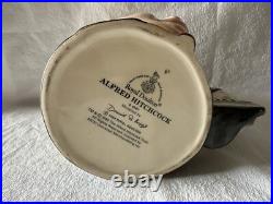 ROYAL DOULTON Alfred Hitchcock D6987 Large Character Jug Entertainers Series