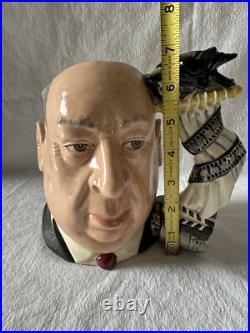 ROYAL DOULTON Alfred Hitchcock D6987 Large Character Jug Entertainers Series
