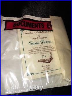 ROYAL DOULTON Charles Dickens Large Character Jug D6939 -1995 Limited Edition