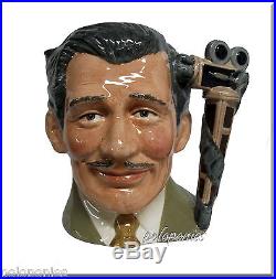 ROYAL DOULTON Clark Gable Large Character Jug D6709 The Celebrity Collection