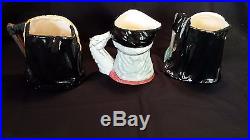 Royal Doulton Henry VIII + Four Wives Large Character Toby Jugs