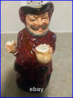 ROYAL DOULTON John Flagstaff Toby Mug Jug Shakespeare Character 5.5 Tall