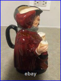 ROYAL DOULTON John Flagstaff Toby Mug Jug Shakespeare Character 5.5 Tall