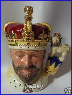 Royal Doulton King Edward V11 Toby Jug D6923 Mint In Box Ltd Ed 2500