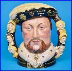 ROYAL DOULTON King Henry VIII Double Handled Character Jug D6888 Ltd Ed 1,991