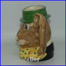 ROYAL DOULTON LARGE CHARACTER JUG MARCH HARE D6776 UK MADE Alice in Wonderland