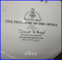 Royal Doulton Large Character Jug Phantom Of The Opera D7017