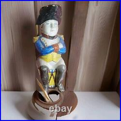 ROYAL DOULTON LARGE CHARACTER/TOBY NAPOLEON BONAPARTE Jug WAR TORN LAMP