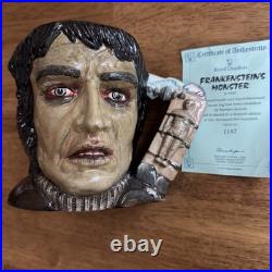 ROYAL DOULTON LARGE FRANKENSTEIN'S MONSTER JUG D7052 COA Signed limited edition