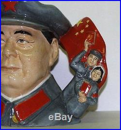 ROYAL DOULTON LARGE SAMPLE COLOURWAY PROTOTYPE CHARACTER JUG CHAIRMAN MAO