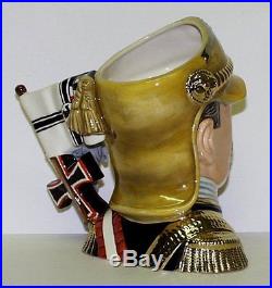 ROYAL DOULTON LARGE SAMPLE COLOURWAY PROTOTYPE CHARACTER JUG EMPEROR KAISER