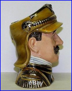 ROYAL DOULTON LARGE SAMPLE COLOURWAY PROTOTYPE CHARACTER JUG EMPEROR KAISER