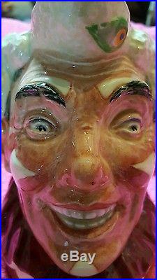 Royal Doulton-large Toby Jug-the Clown