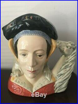 ROYAL DOULTON LARGE TOBY JUGS HENRY VIII & WIVES SET complete