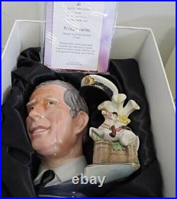 ROYAL DOULTON'PRINCE CHARLES' Large Character Jug D7283 2008 JUG OF THE YEAR