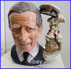 ROYAL DOULTON'PRINCE CHARLES' Large Character Jug D7283 2008 JUG OF THE YEAR