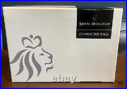 ROYAL DOULTON'QUEEN ELIZABETH II' LARGE CHARACTER JUG D7256 WithCOA RARE