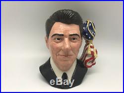 ROYAL DOULTON Ronald Reagan D6718 Large Character Jug #1874/5000 RARE