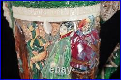 ROYAL DOULTON SHAKESPEARE JUG DESIGNED BY CHARLES NOKE With ORIGINAL CERTIFICATE