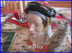ROYAL DOULTON TOBY JUG ANNE OF CLEVES with HORSE EARS UP