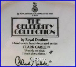 ROYAL DOULTON TOBY JUG CLARK GABLE #D6709 Limited Edition Mint! Sale! $3600
