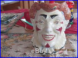 Royal Doulton Toby Jug The Red Haired Clown