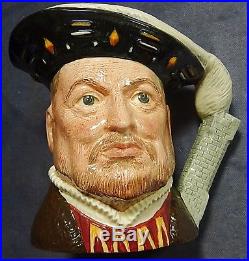 ROYAL DOULTON TOBY JUGS HENRY VIII and HIS 6 WIVES LARGE SIZE- Complete Set