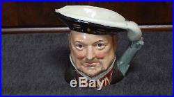 ROYAL DOULTON TOBY JUGS HENRY VIII and HIS 6 WIVES LARGE SIZE Complete Set