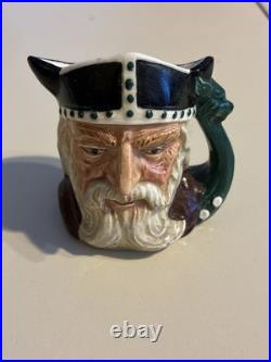 ROYAL DOULTON Toby Small Jug Viking D6526 Vintage 1958 Mid 20th century