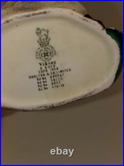 ROYAL DOULTON Toby Small Jug Viking D6526 Vintage 1958 Mid 20th century