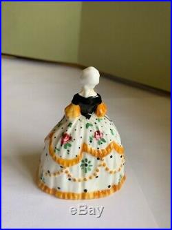 ROYAL DOULTON V. RARE CRINOLINE LADY HN 651 3 TALL MADE IN 1920's EX. CONDITION