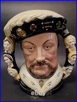 ROYAL DOULTON jug KING HENRY VIII. D 6888. LTD edition. With Certificate