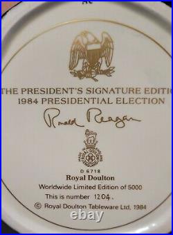 ROYAL DOULTON jug RONALD REAGAN. D6718. The president signature ed. LTD edition