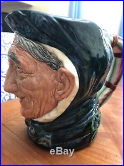 Rare 1937 Royal Doulton Toothless Granny Character Jug D5521 Mint Condition