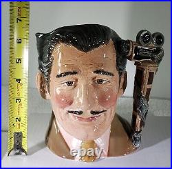 Rare 1983 Clark Gable/Rhett Butler Toby Character Jug D6709 Royal Doulton DS29