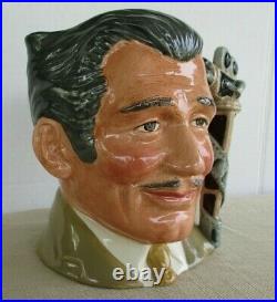 Rare 1984 Clark Gable Royal Doulton Character Jug #d6709 Celebrity Collection